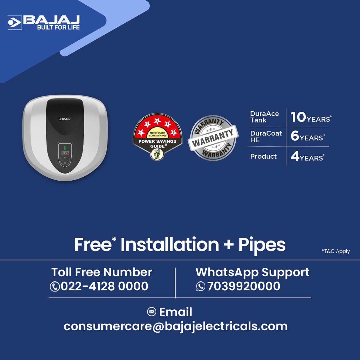 Bajaj Eternal Series Pentacle Digi