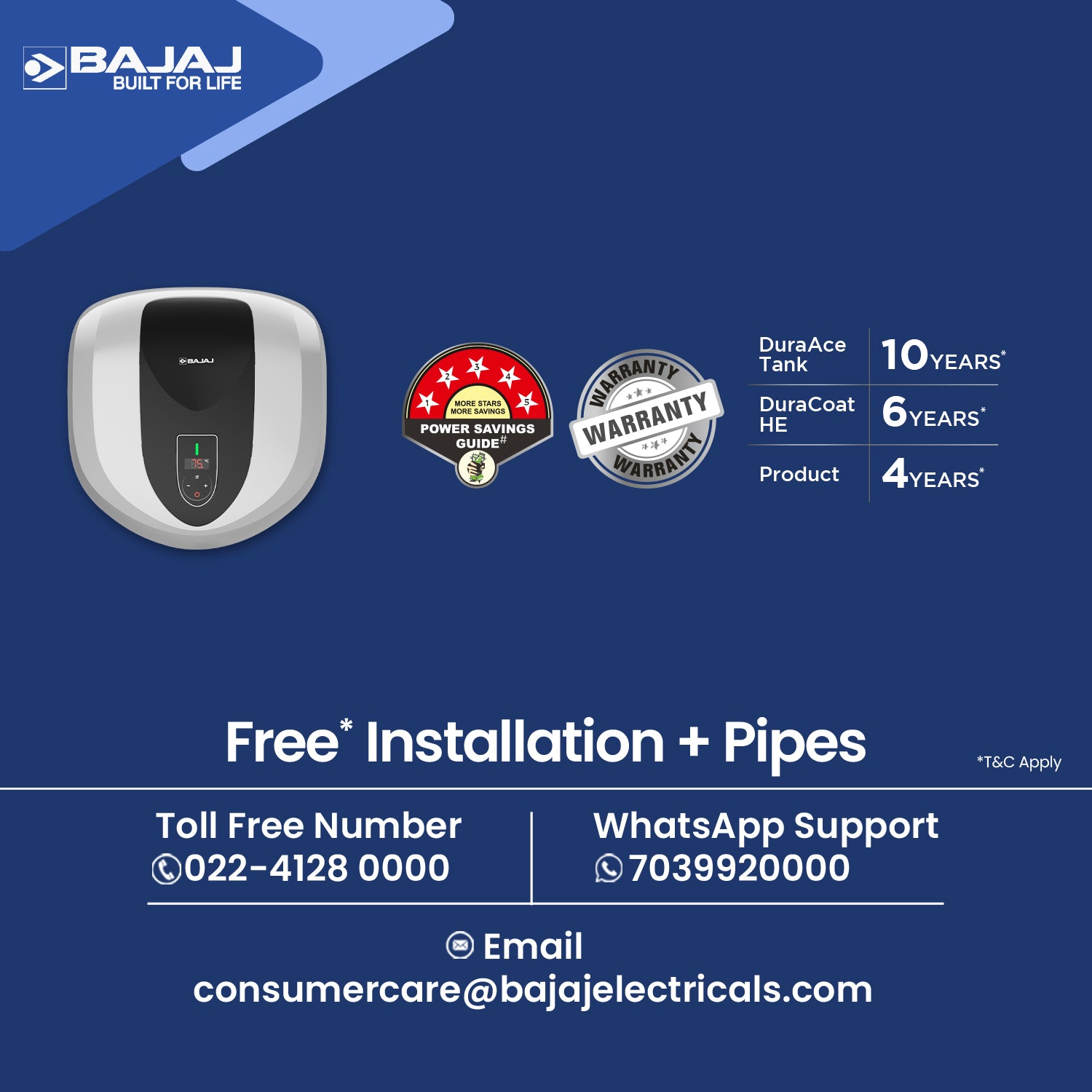 Bajaj Eternal Series Pentacle Digi