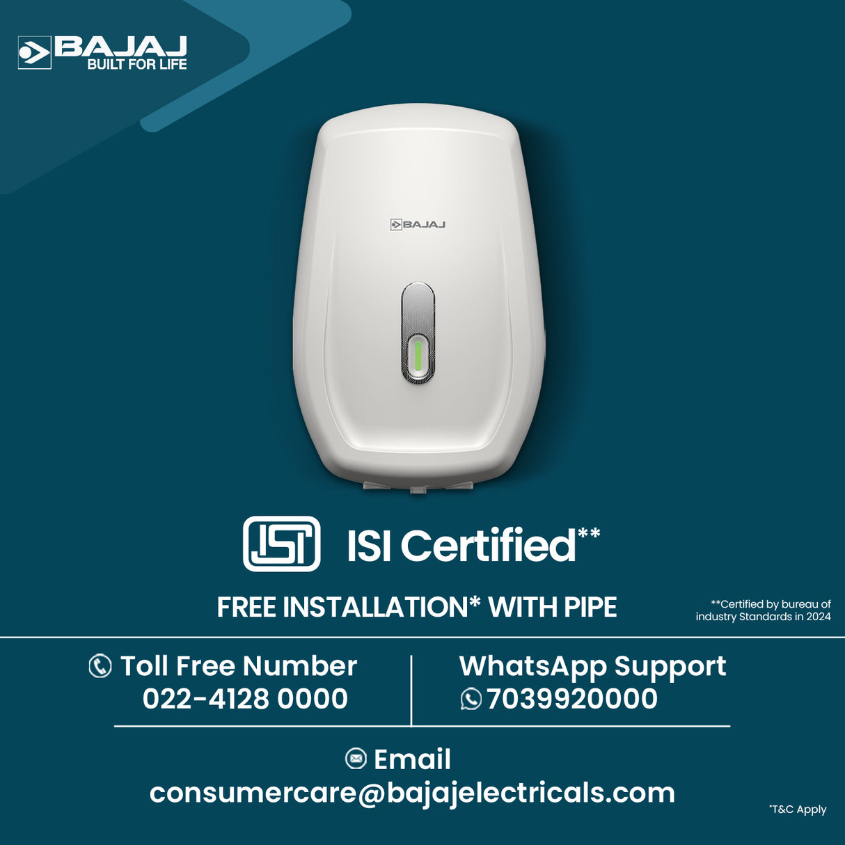 Bajaj Shield Series Aerono