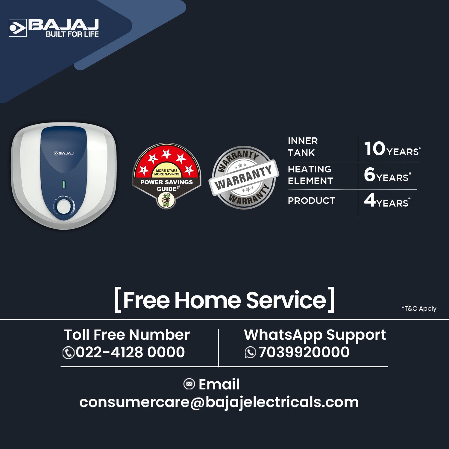 Bajaj Armor Series Pentacle
