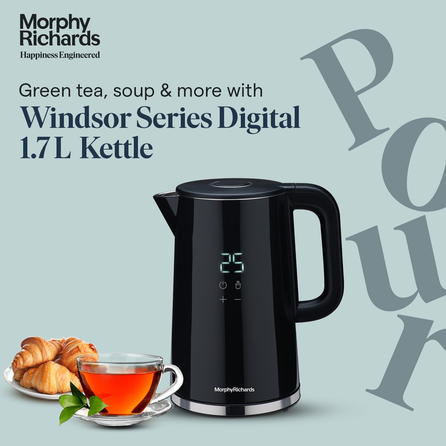 Windsor Series Digital 1.7L Kettle