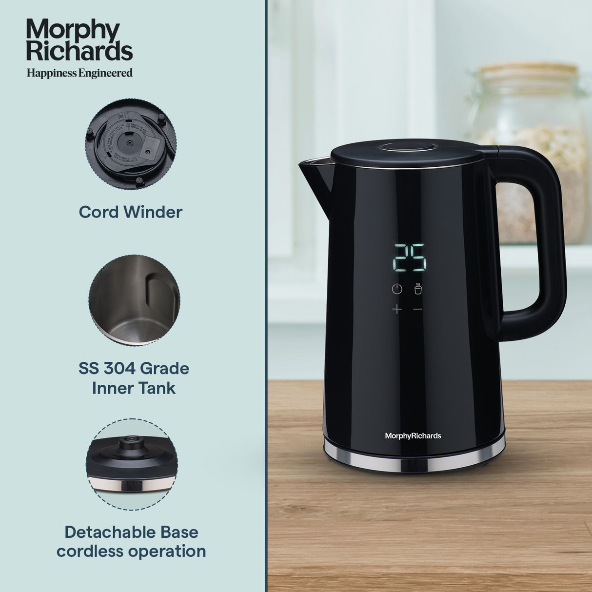 Windsor Series Digital 1.7L Kettle