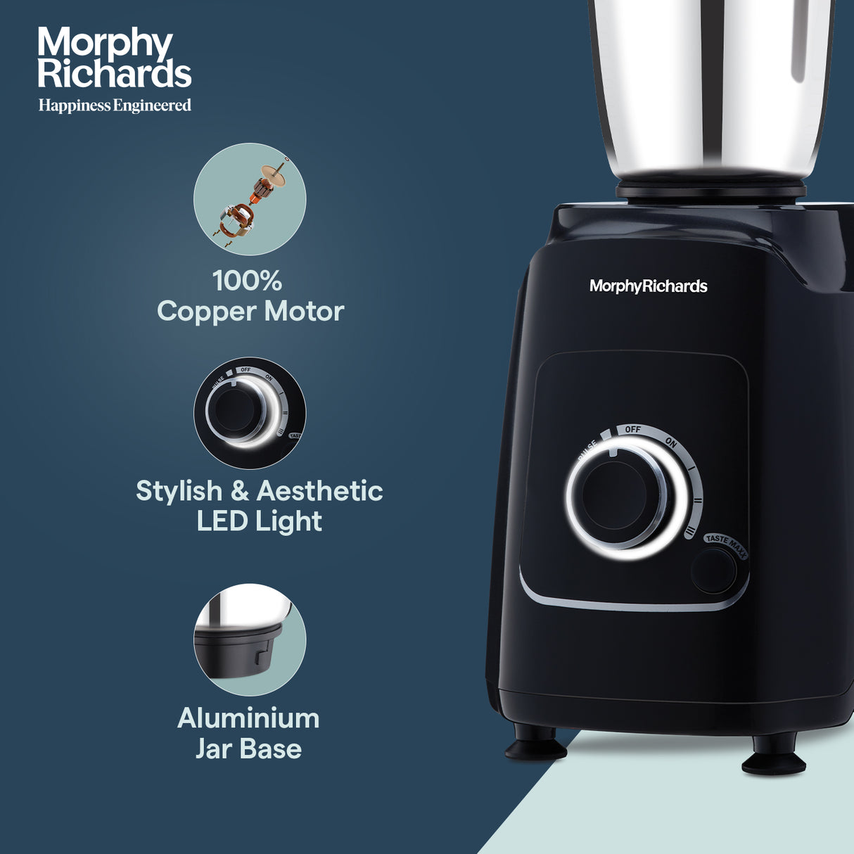 Morphy Richards GrindPro Maxx 1000W Mixer Grinder