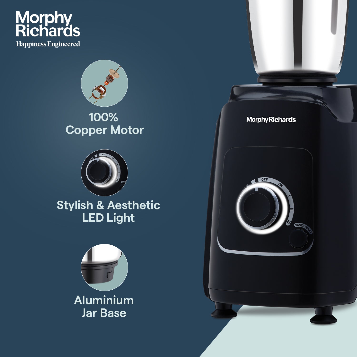 Morphy Richards GrindPro Maxx 1000W Mixer Grinder