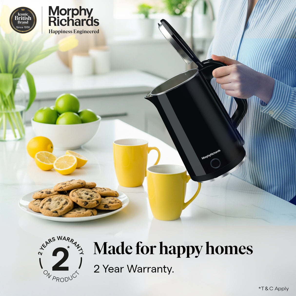 Black Beauty 1.5 L Kettle