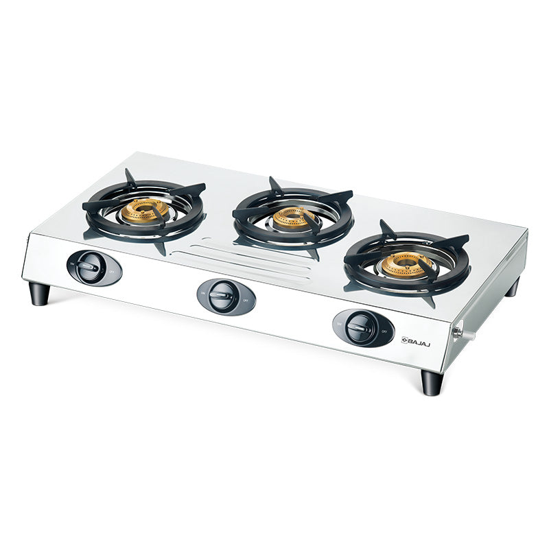 Bajaj CX9 Stainless steel top Gas stove