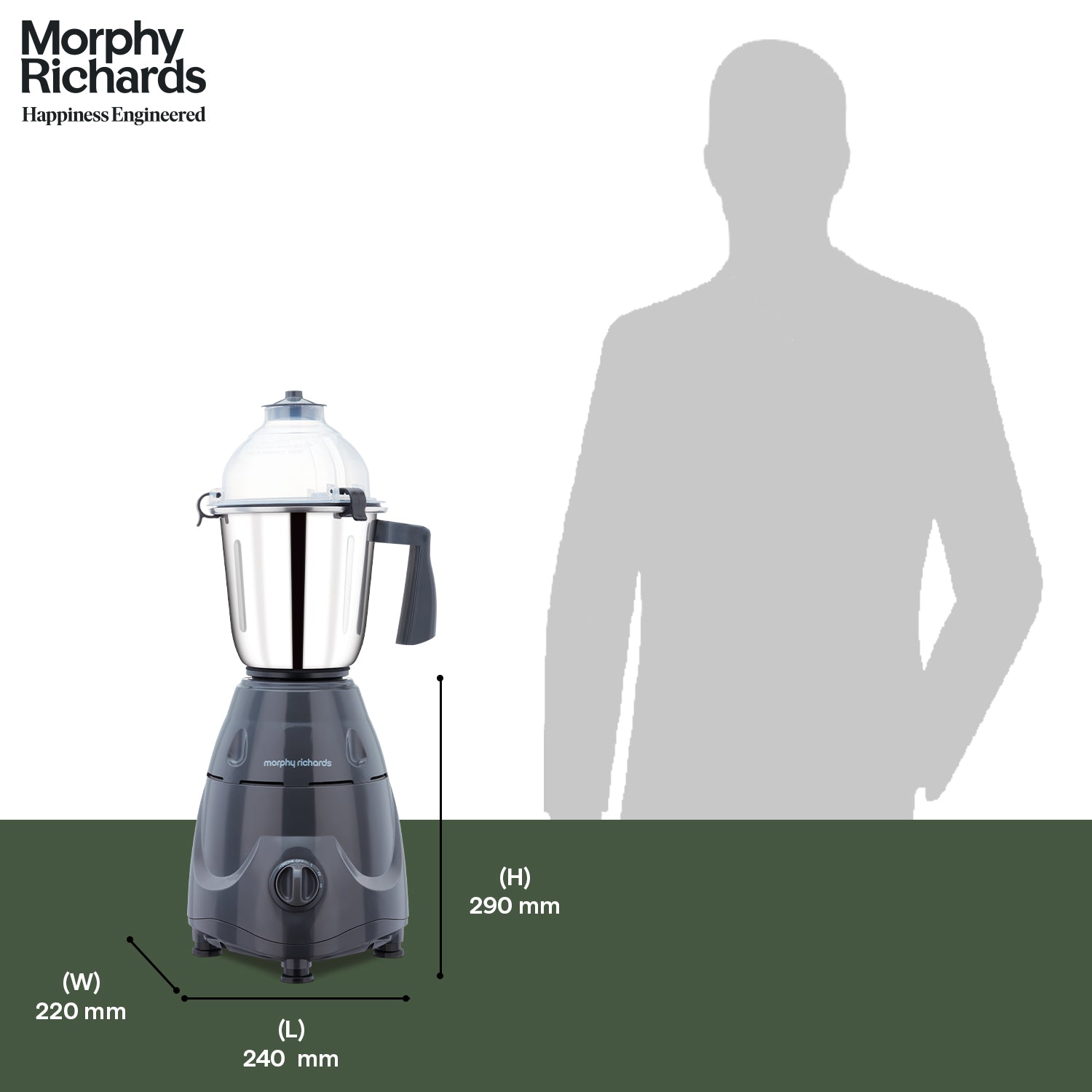 Morphy Richards Icon Superb DLX 750W Mixer Grinder