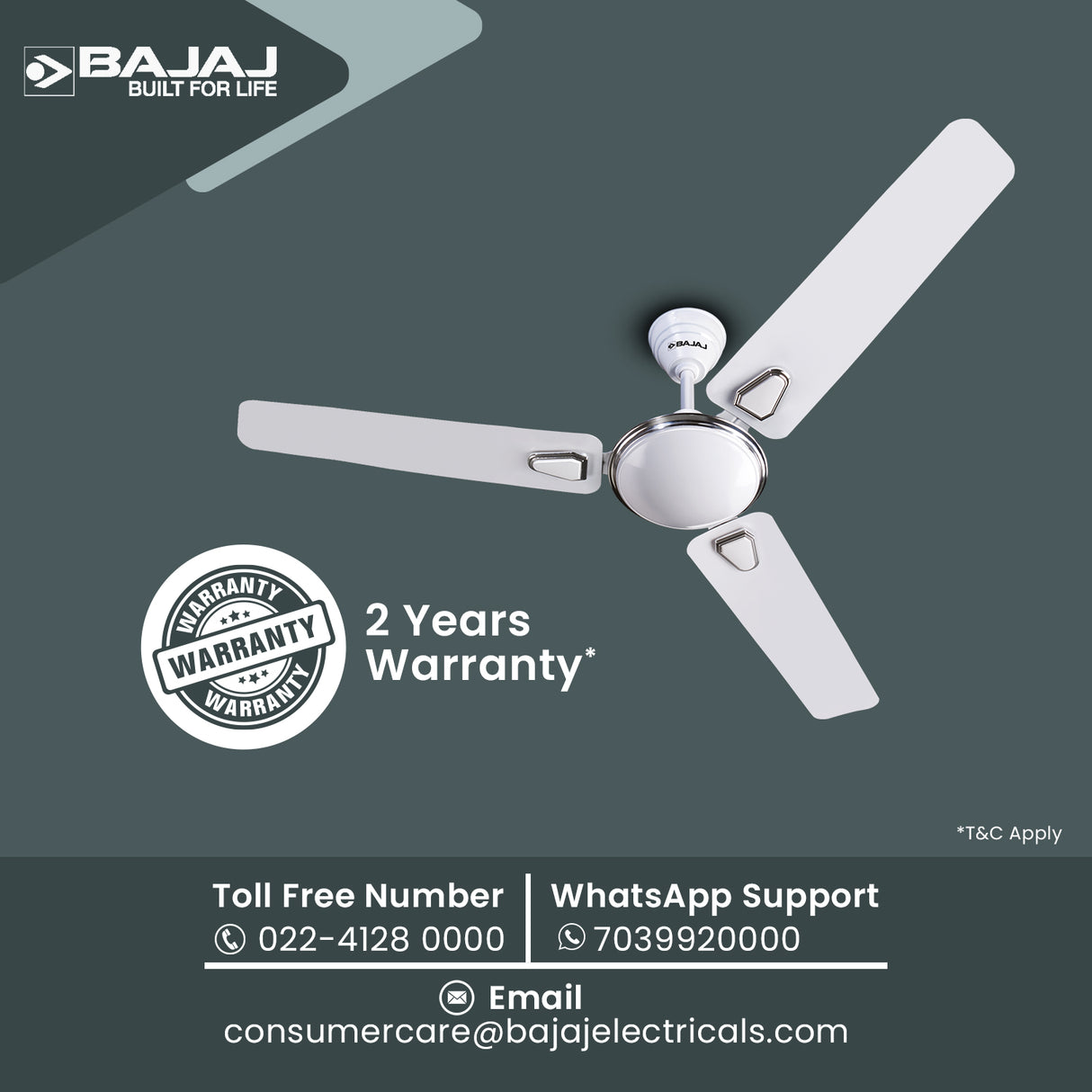 Crest Deco Turbo 1200 mm Ceiling Fan