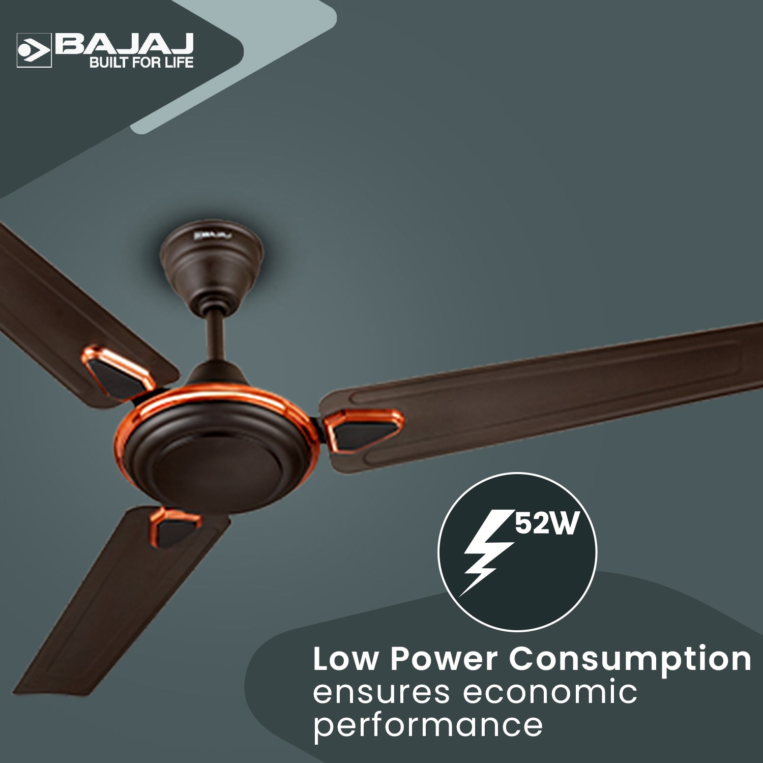 Crest Deco Turbo 1200 mm Ceiling Fan