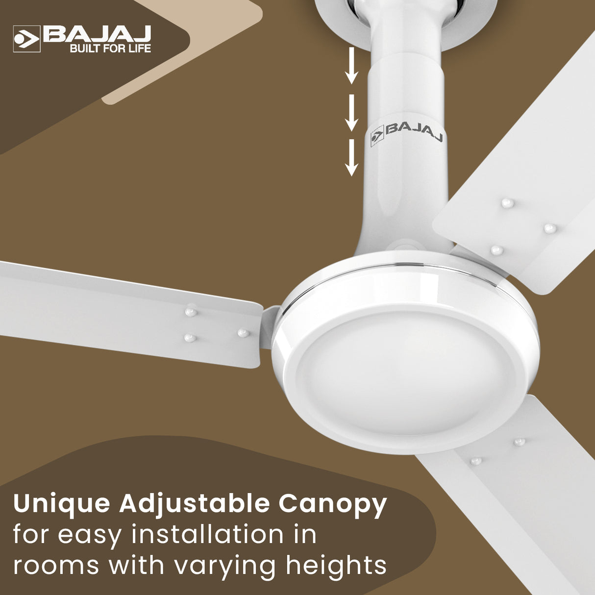 Orbita 12S1 1200mm Ceiling Fan