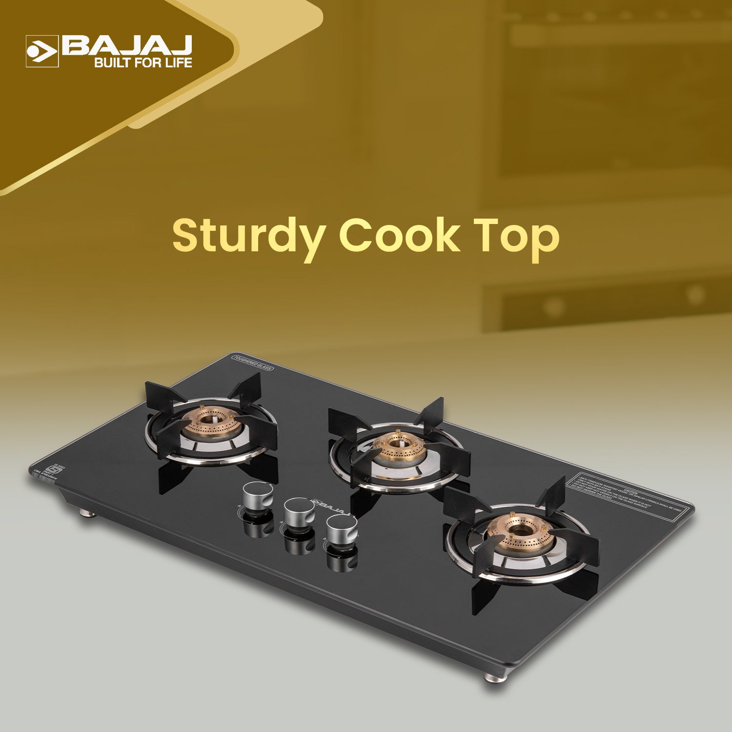 Bajaj 3BRGP8 Neo Dual Hob Top
