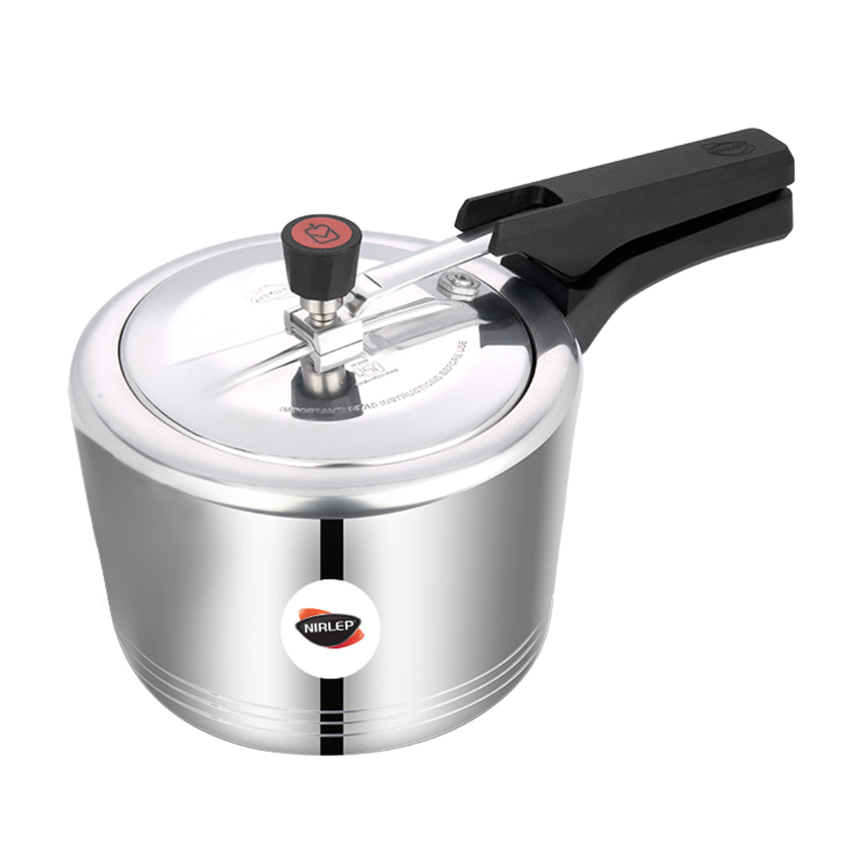 Nutrihealth Pro Inner Lid Designer Aluminium Pressure Cooker