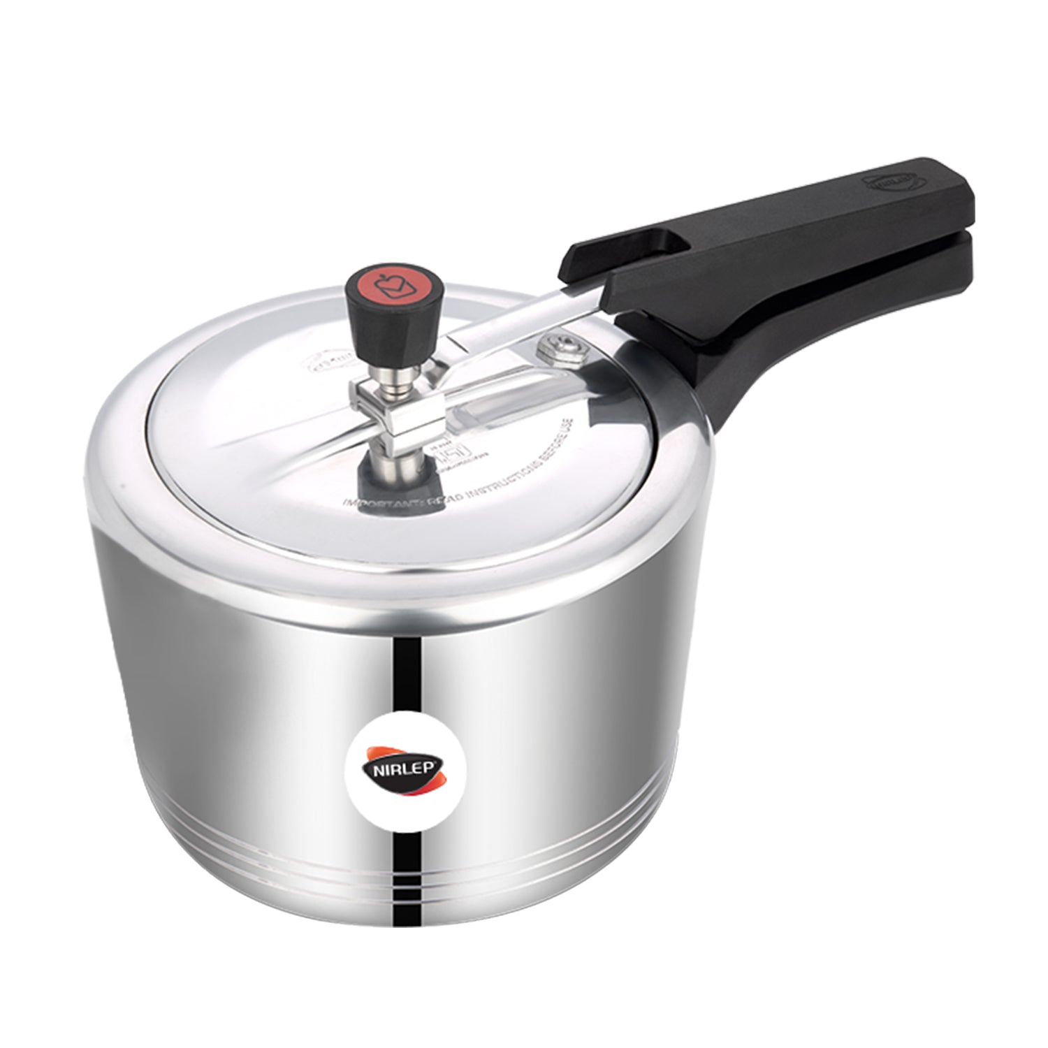 Nutrihealth Pro Inner Lid Designer Aluminium Pressure Cooker