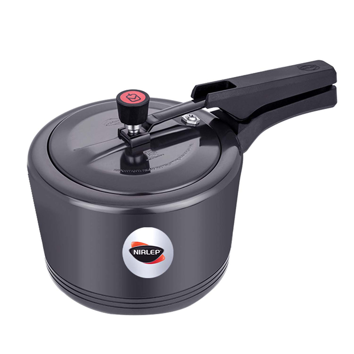 Nutrihealth Pro Inner Lid Hard Anodised Designer Pressure Cooker