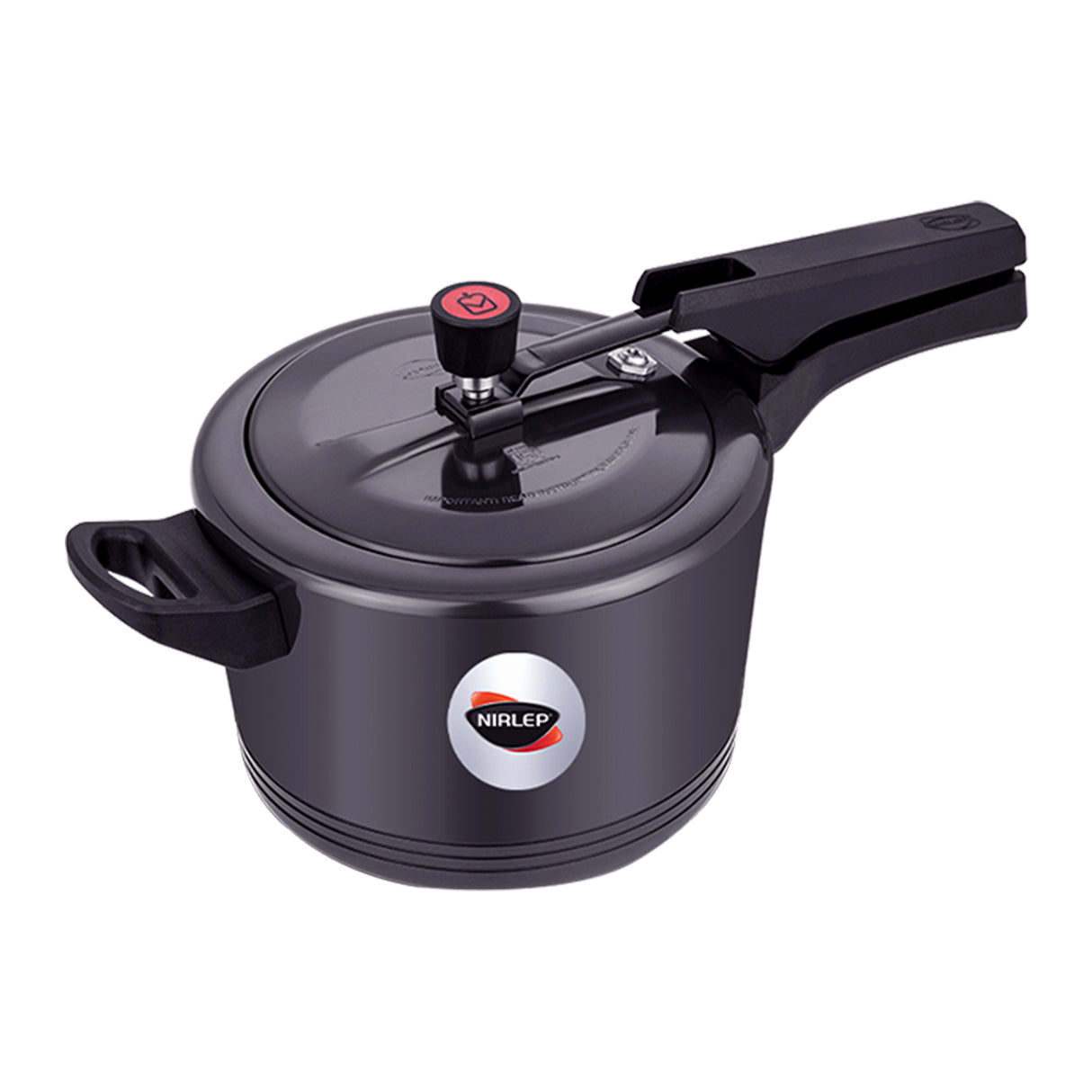 Nutrihealth Pro Inner Lid Hard Anodised Designer Pressure Cooker