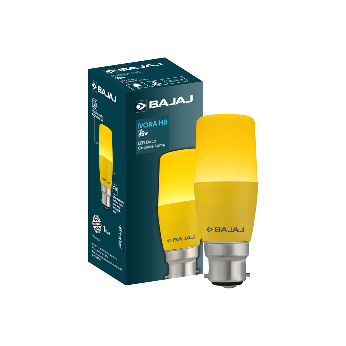 IVORA DECO CAPSULE LAMP B22