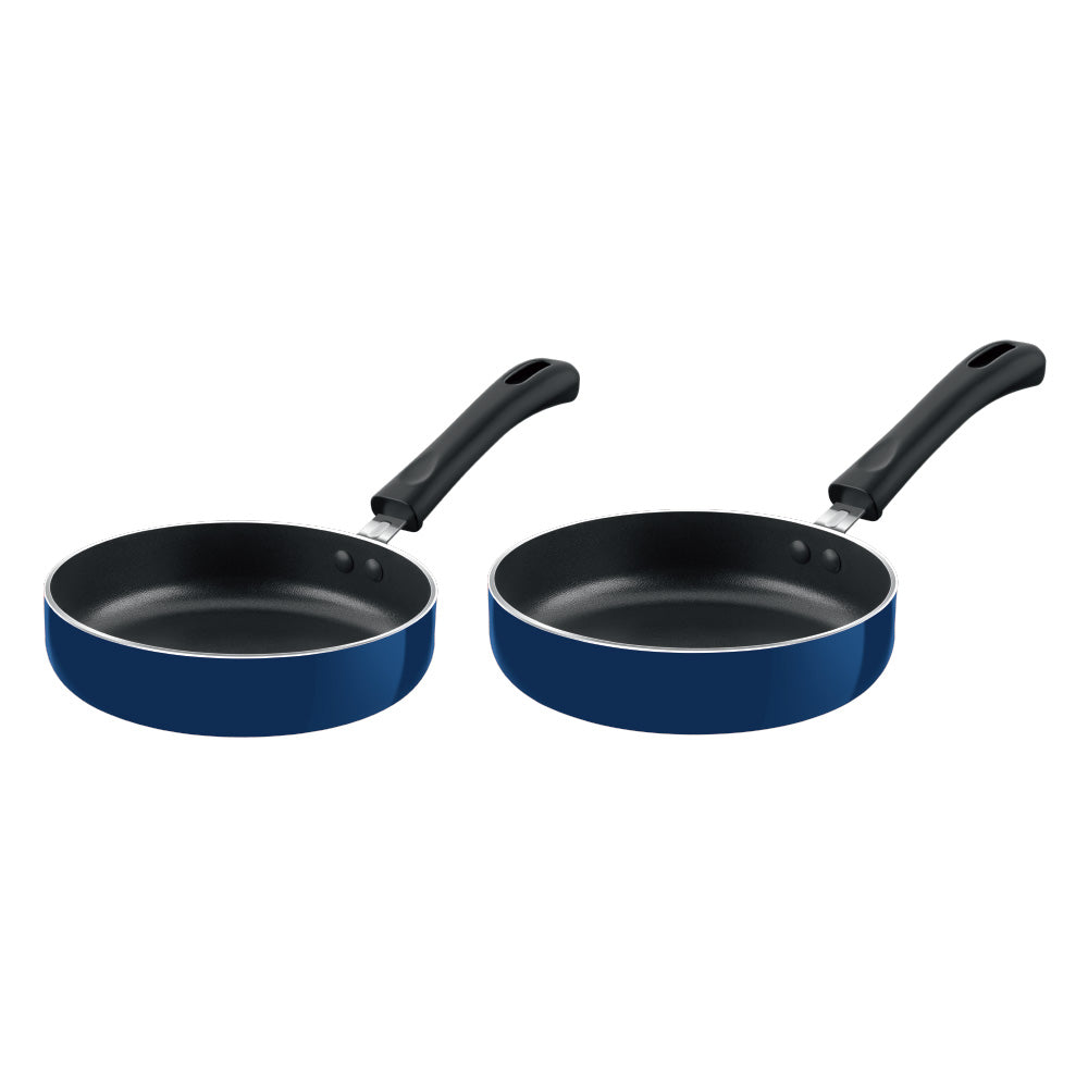 NutriHealth Non Stick Aluminium 2 Minute Fry Pan Set