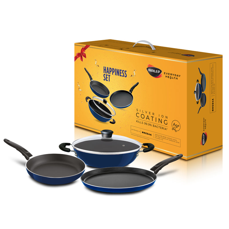 Nutrihealth Non Stick Aluminium Induction Gift Set