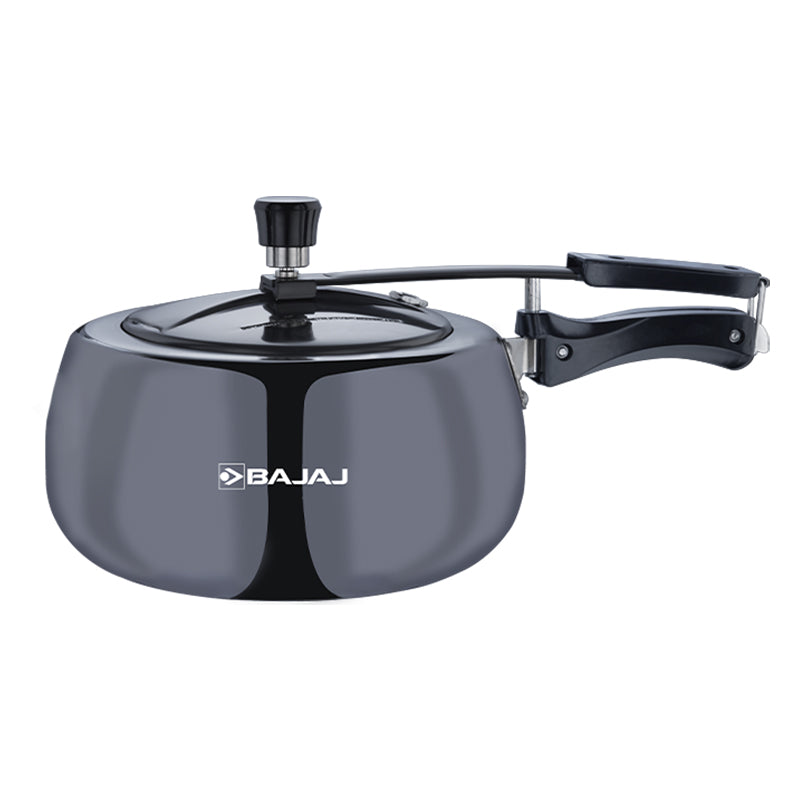 Inner Lid Handi Shaped Hard Anodised Pressure Cooker