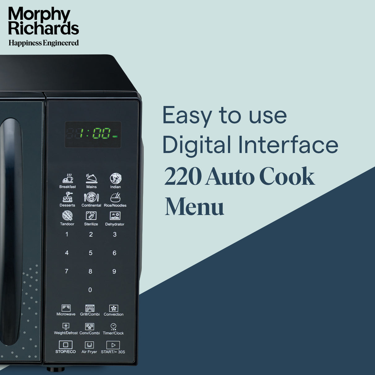Morphy Richards Air 23CGAD Microwave Oven