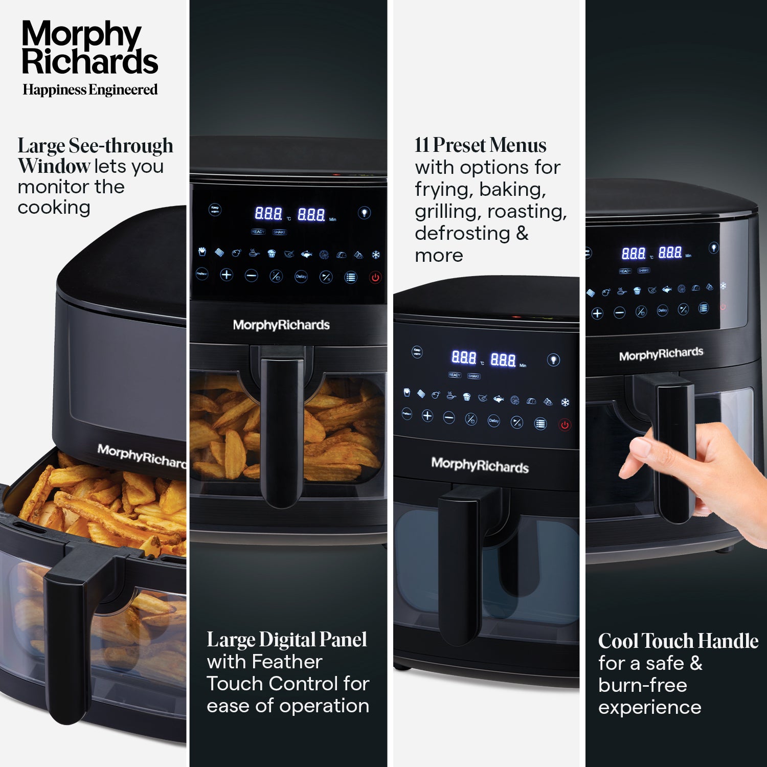 Morphy Richards 6.5L Crystal Crysp Air Fryer