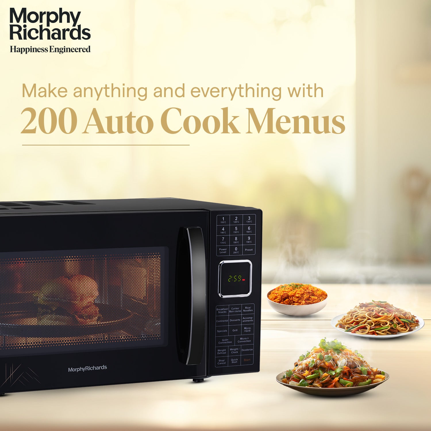 Morphy Richards 27CGF Microwave Oven