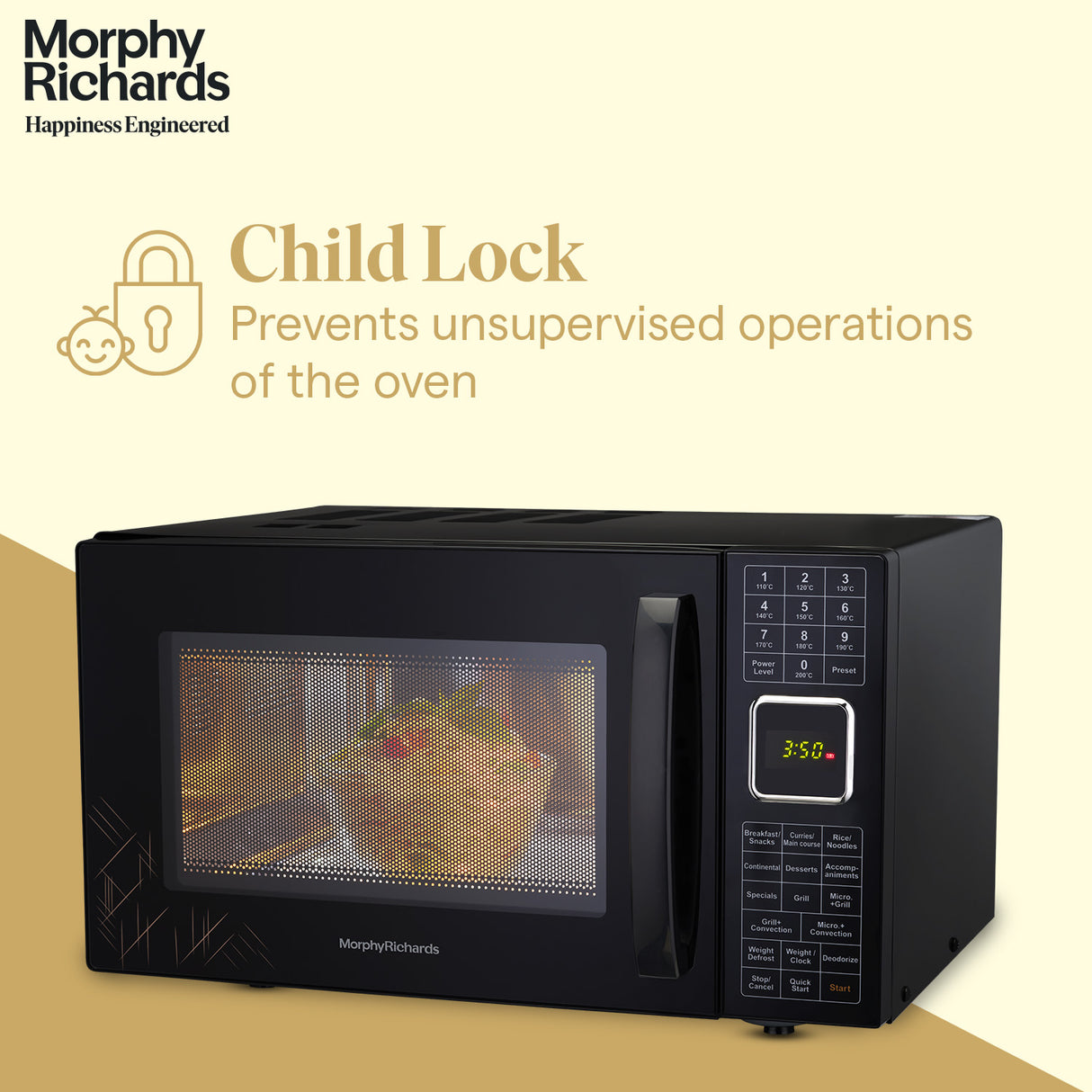 Morphy Richards 27CGF Microwave Oven