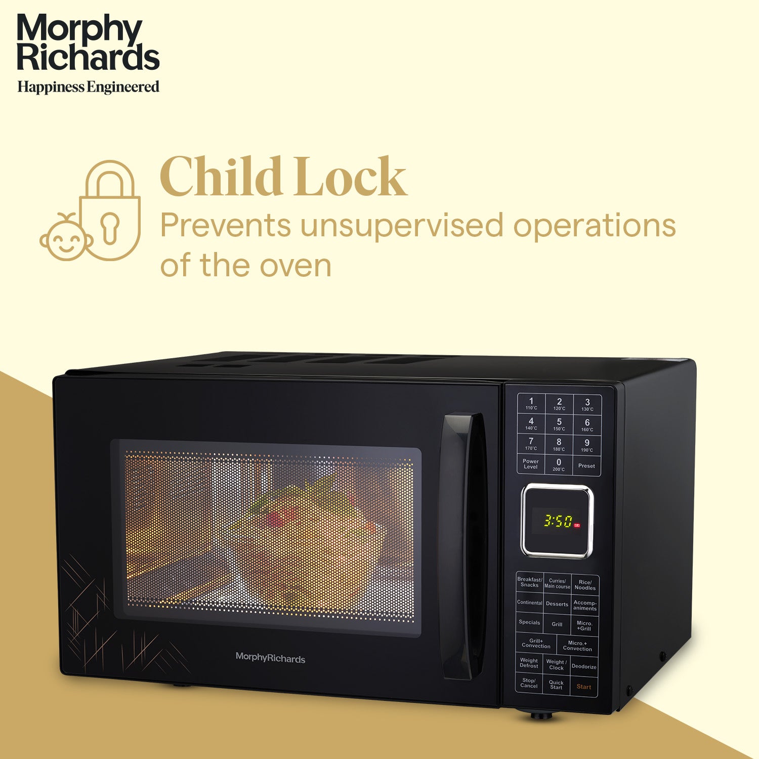 Morphy Richards 27CGF Microwave Oven