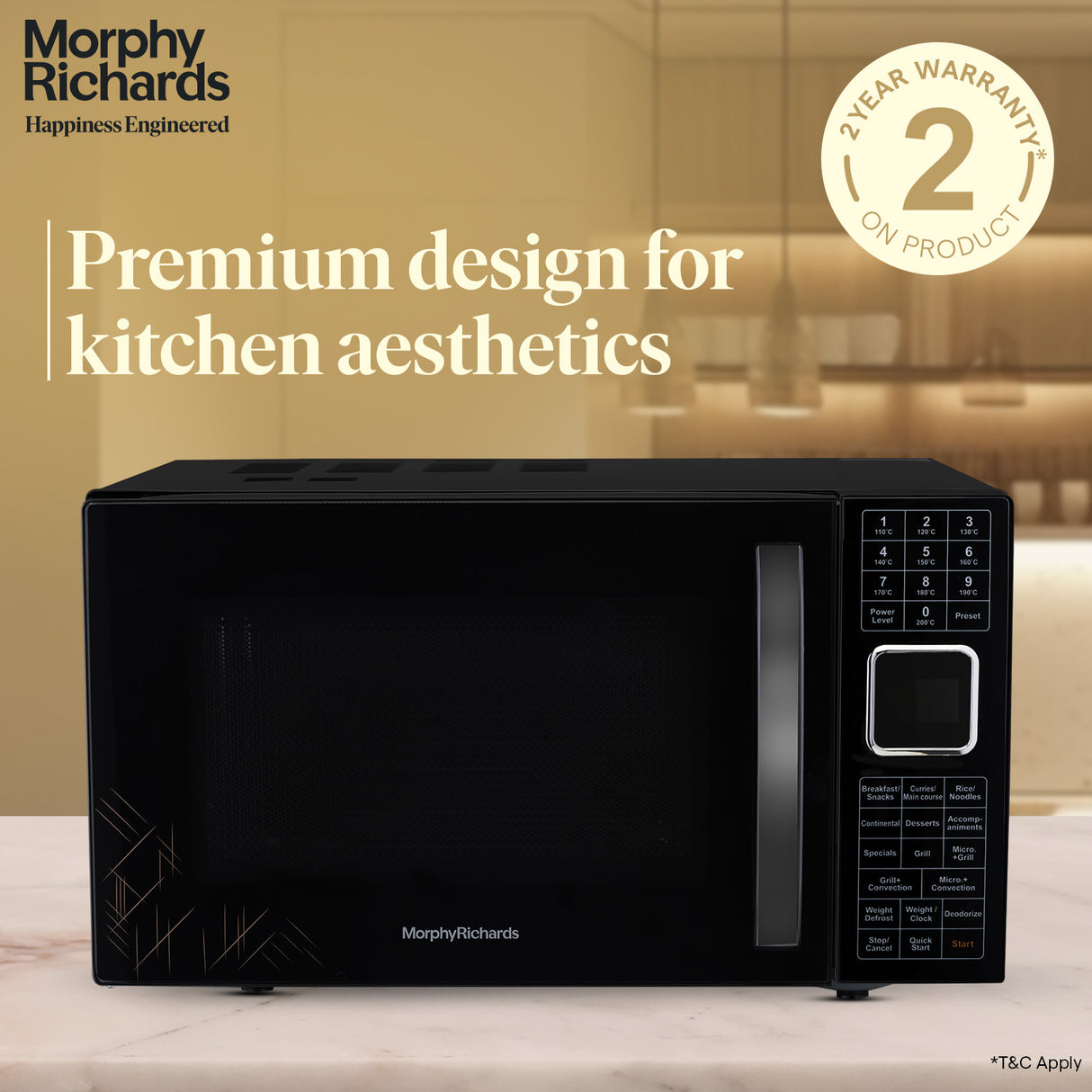 Morphy Richards 27CGF Microwave Oven