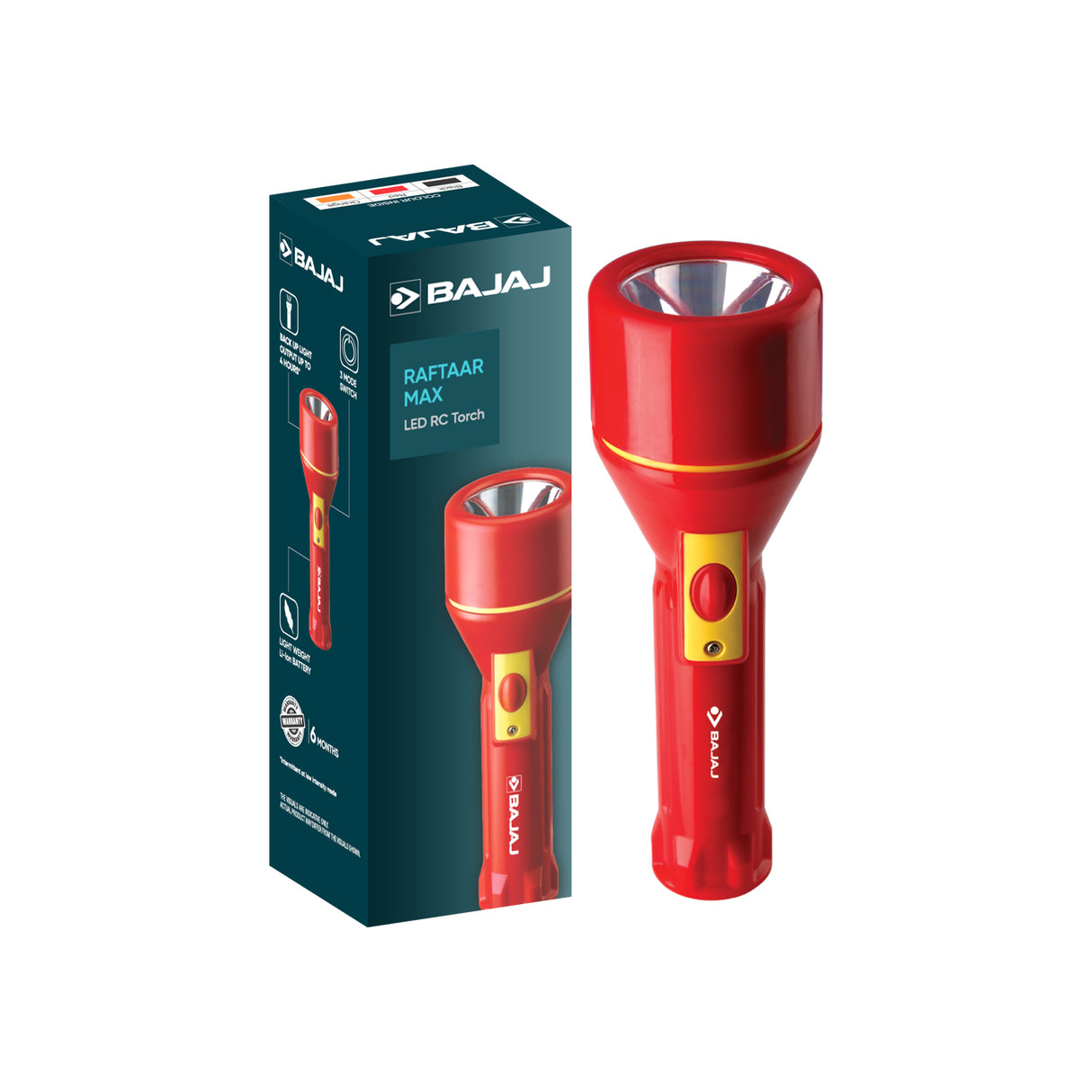 RAFTAAR MAX LED RC Torch