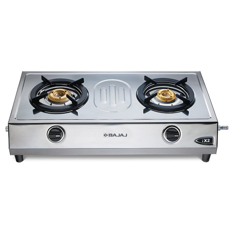 Bajaj iX2 Stainless Steel Automatic Gas Stove