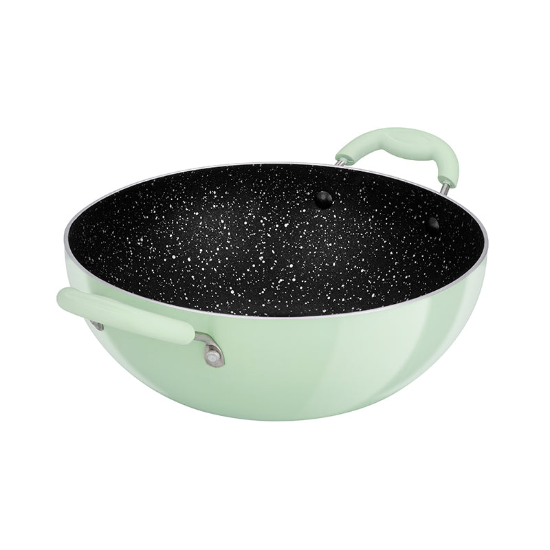 Nutrihealth Pro Deep Kadhai with Glass Lid
