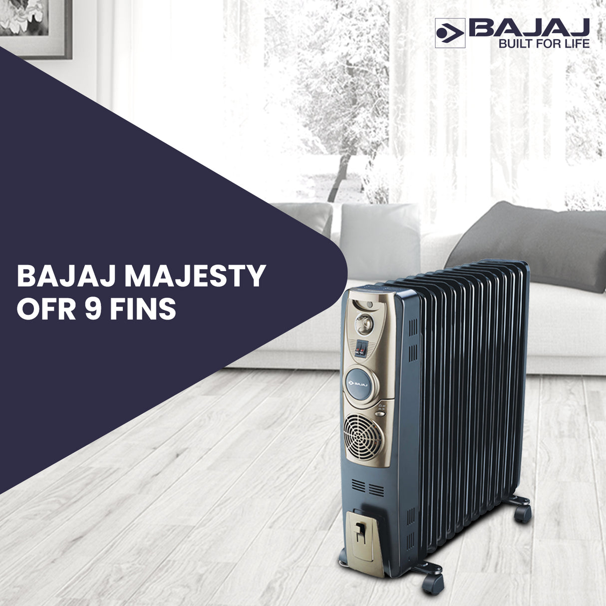 Bajaj Majesty RH Plus OFR Room Heater