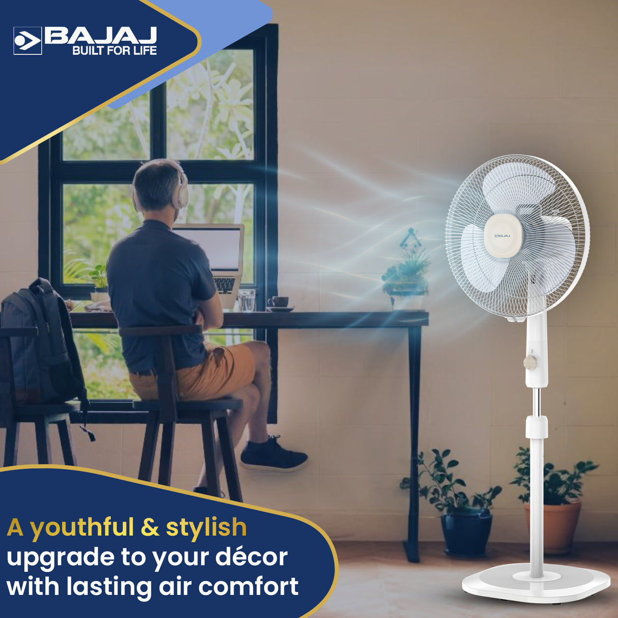 Robusto HS 400mm Pedestal Fan