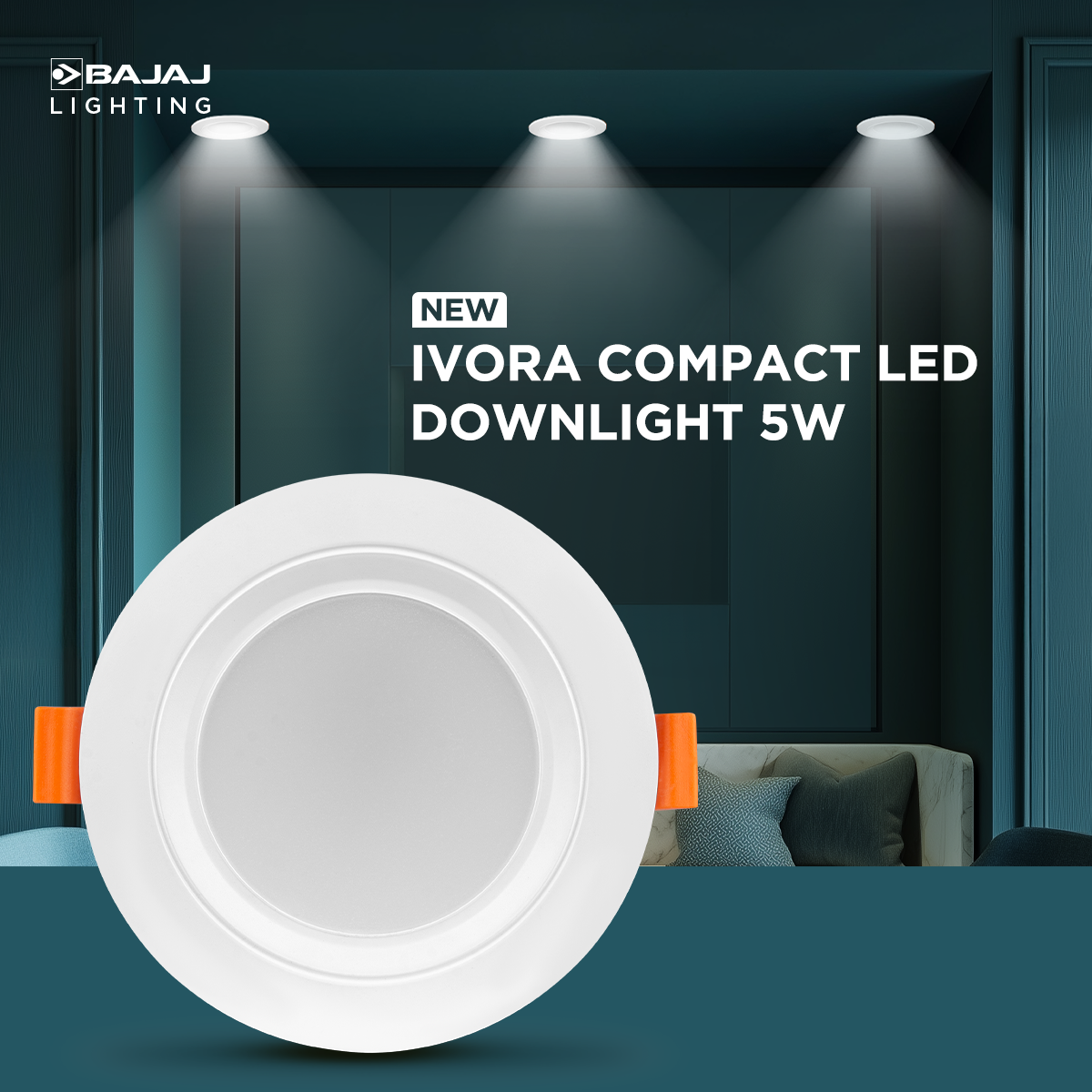 IVORA COMPACT LED DOWNLIGHT CCT