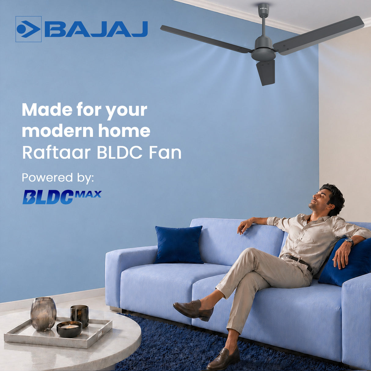 Raftaar 1200mm BLDC Ceiling Fan