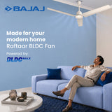Raftaar 1200mm BLDC Ceiling Fan