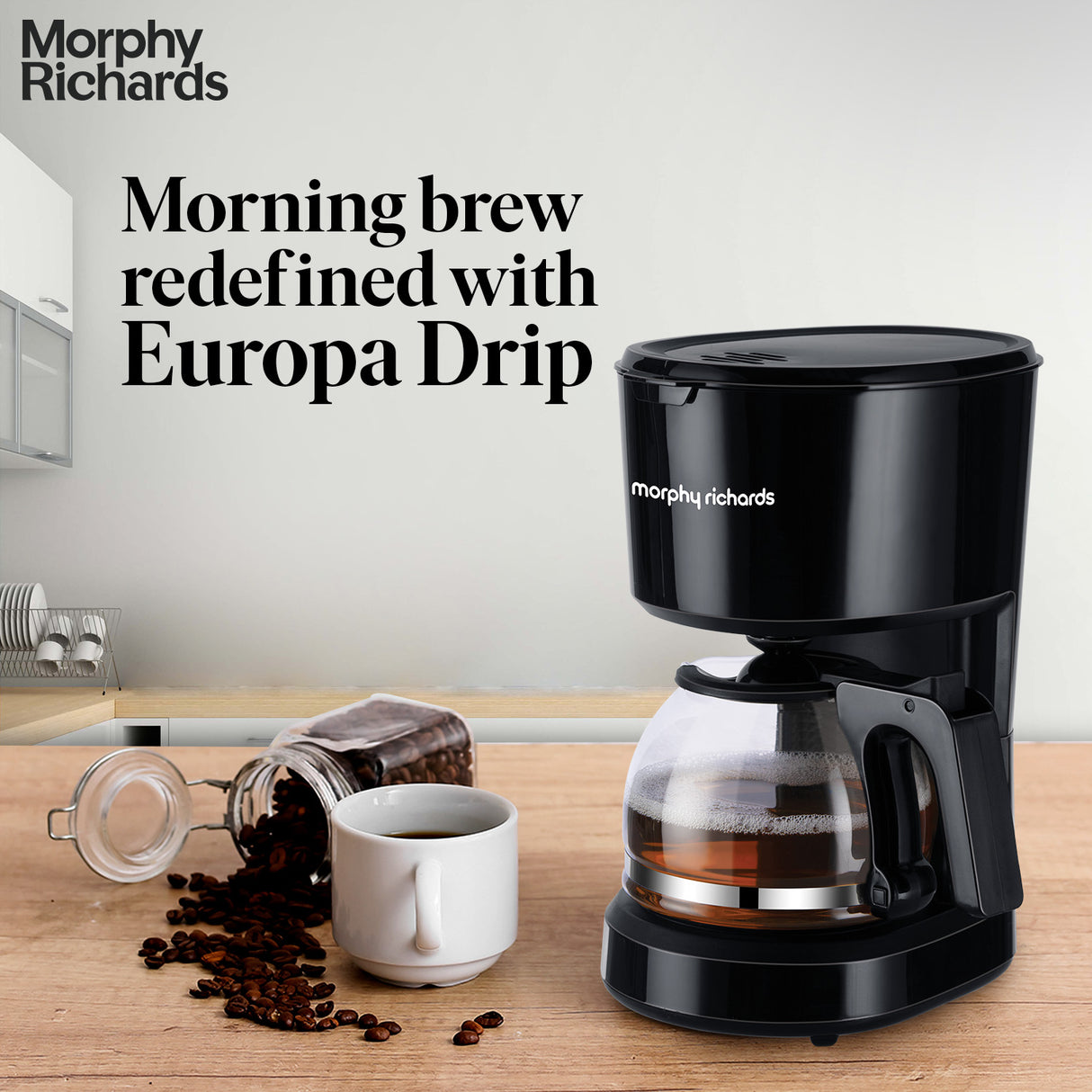 Europa Drip  600-Watt 5-cup Drip Coffee Maker