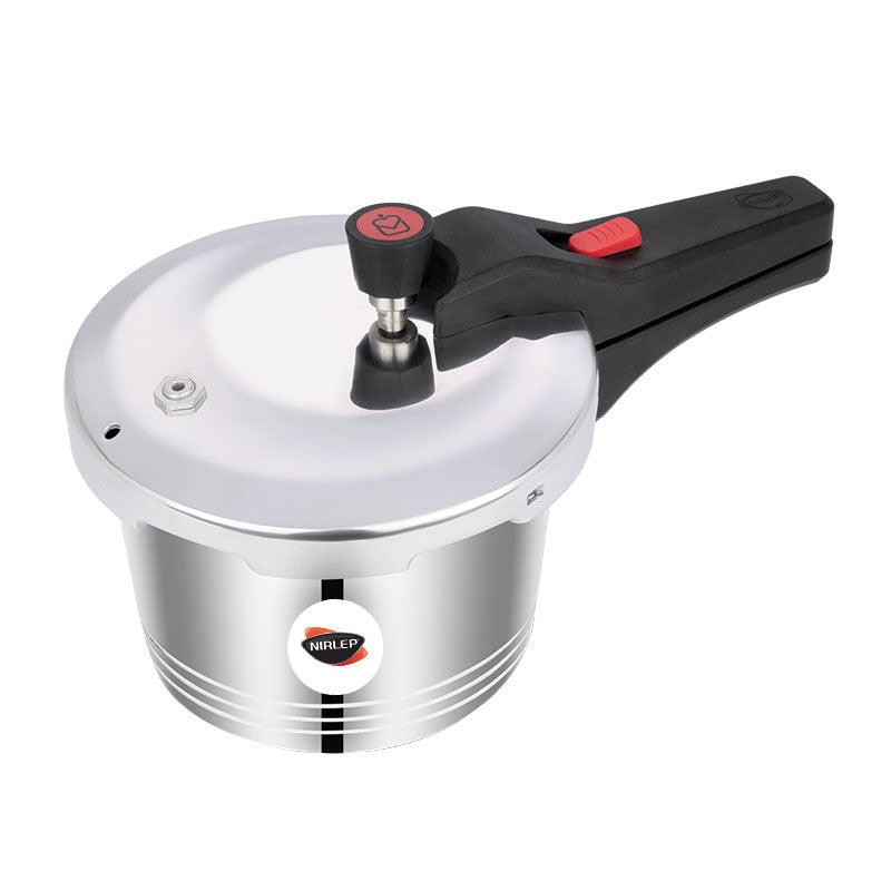 Nutrihealth Pro Outer Lid Designer Aluminium Pressure Cooker