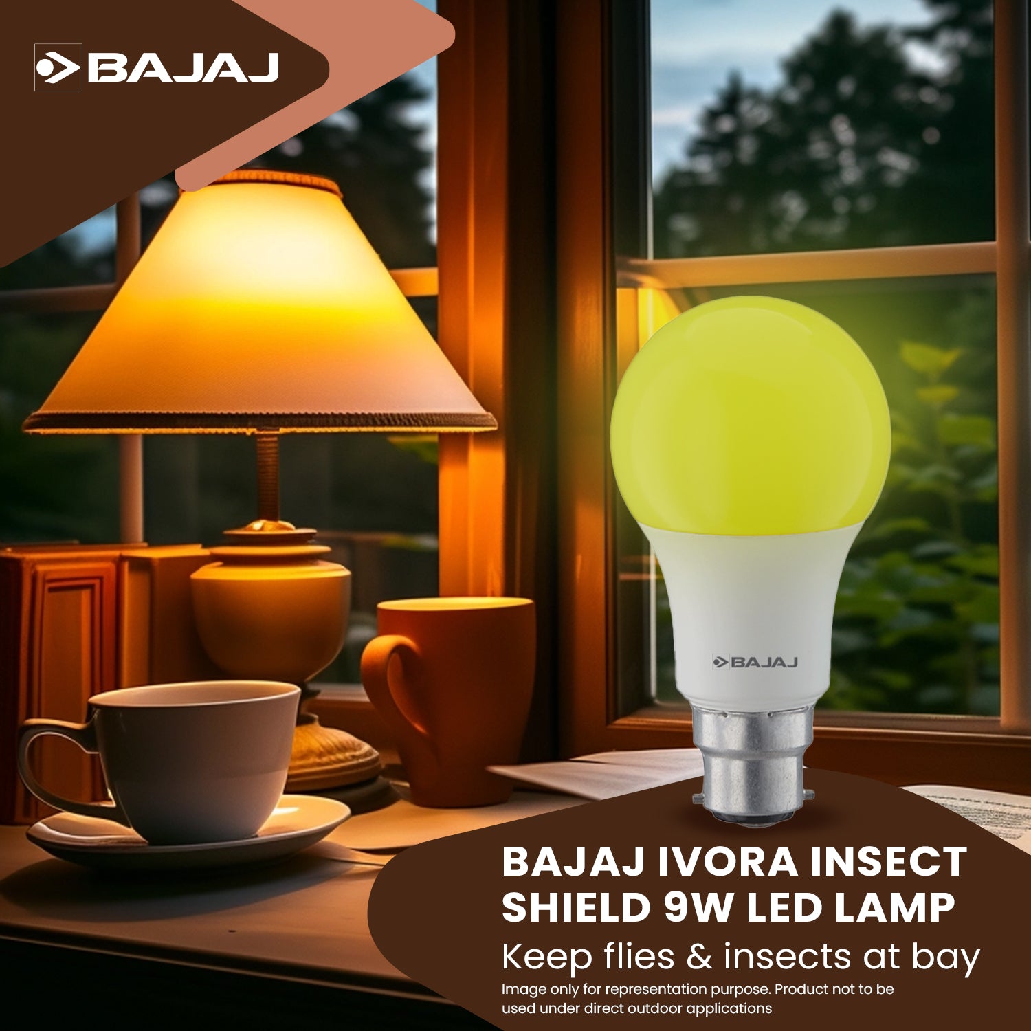 IVORA INSECT SHIELD LAMP – Bajaj Electricals India