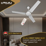 Crest Turbo BLDC 1200mm Ceiling Fan