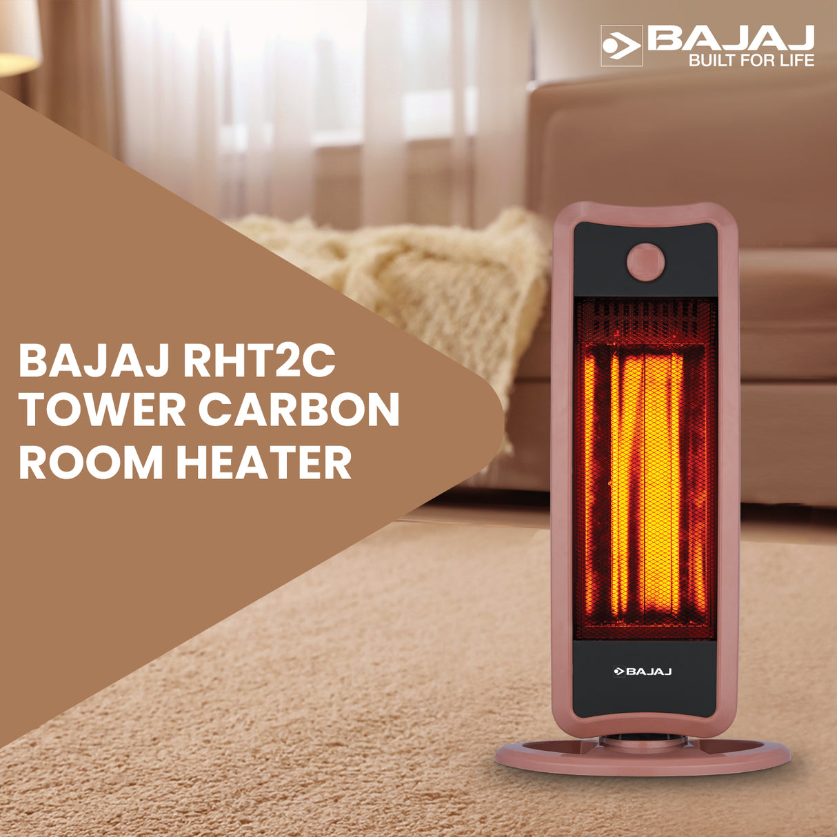 Bajaj RHT2C Carbon Room Heater