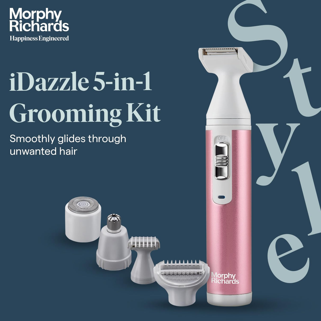 Morphy Richards iDazzle 5-in-1 Grooming Kit