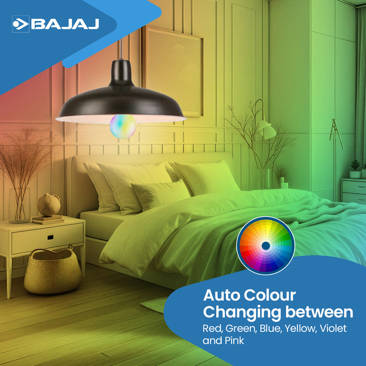 LEDZ PING PONG RAINBOW LAMP 0.5W