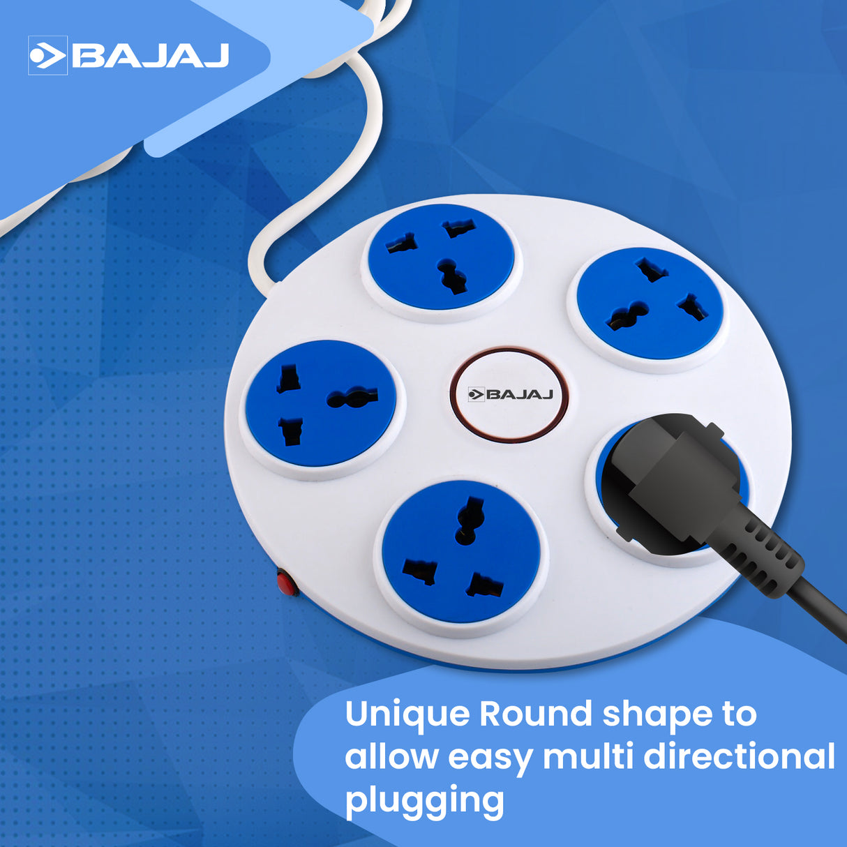 BAJAJ 5 WAY EXTENSION REEL 3 MTR