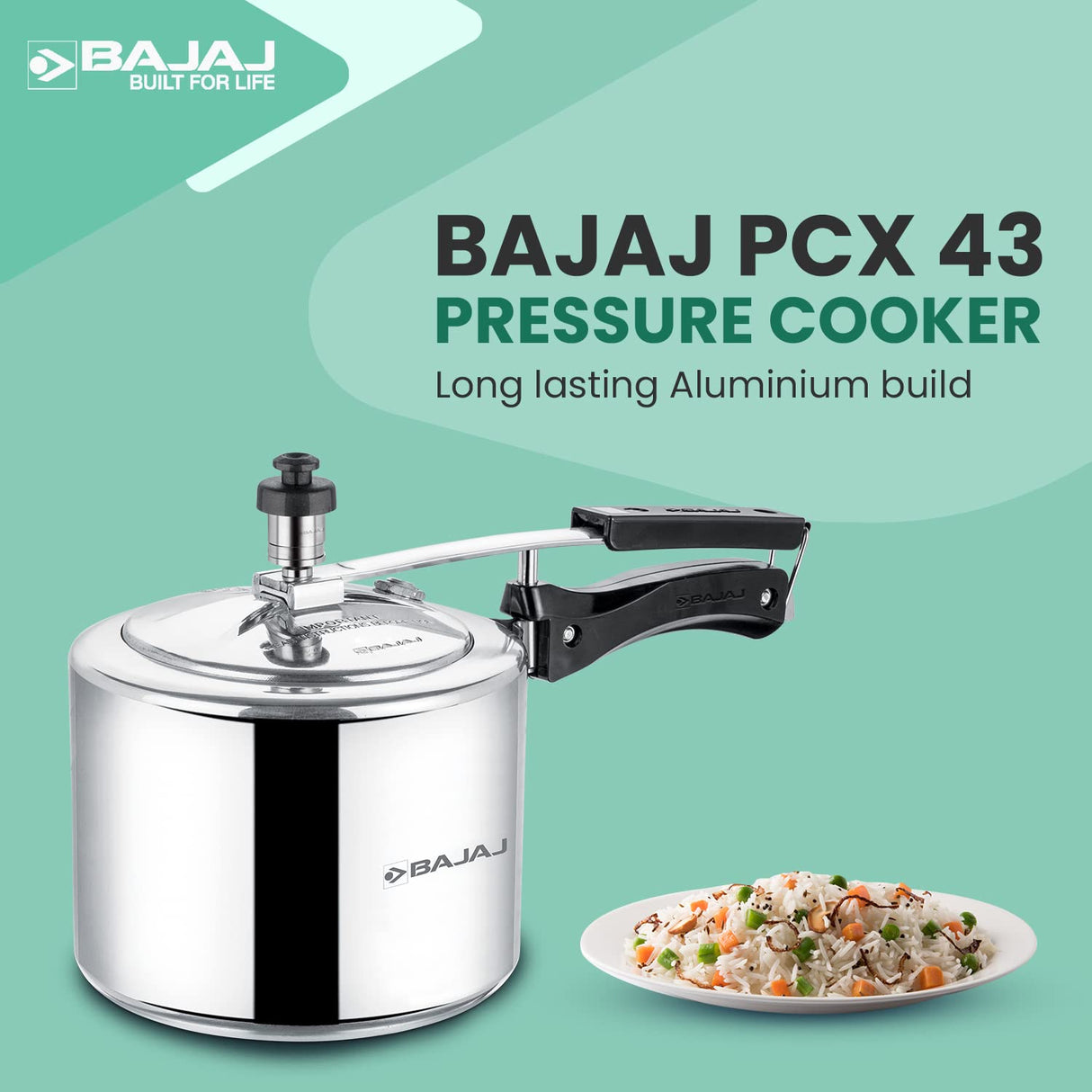 Inner Lid Aluminium Induction Pressure Cooker