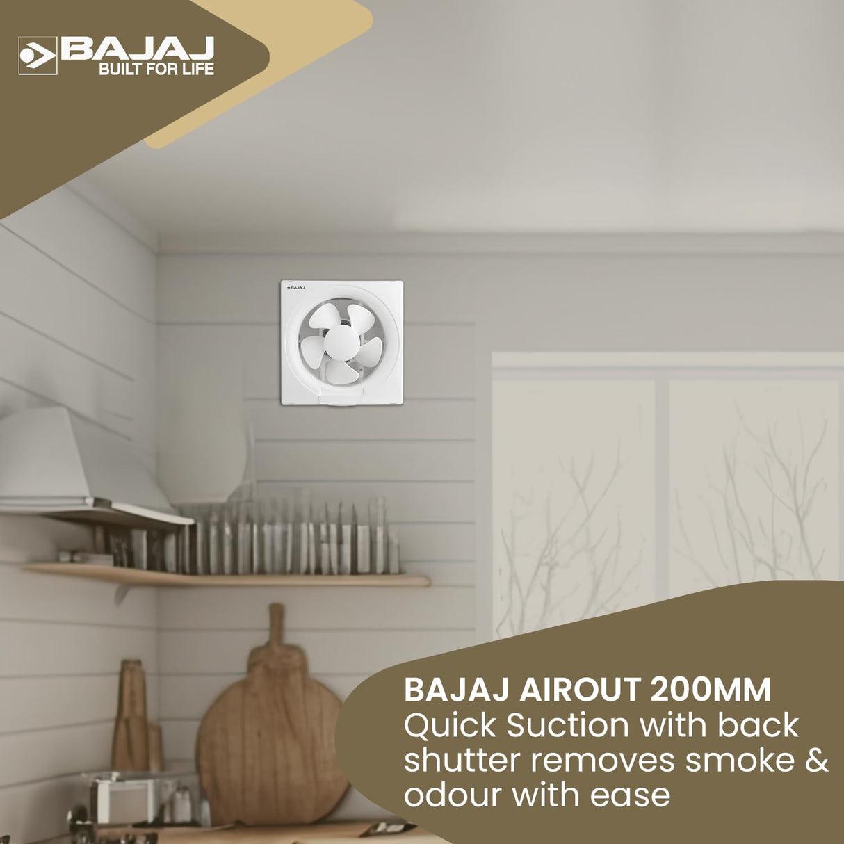 AirOut 200 mm Domestic Exhaust Fan