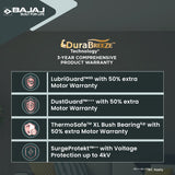Robusto 400mm Wall Fan