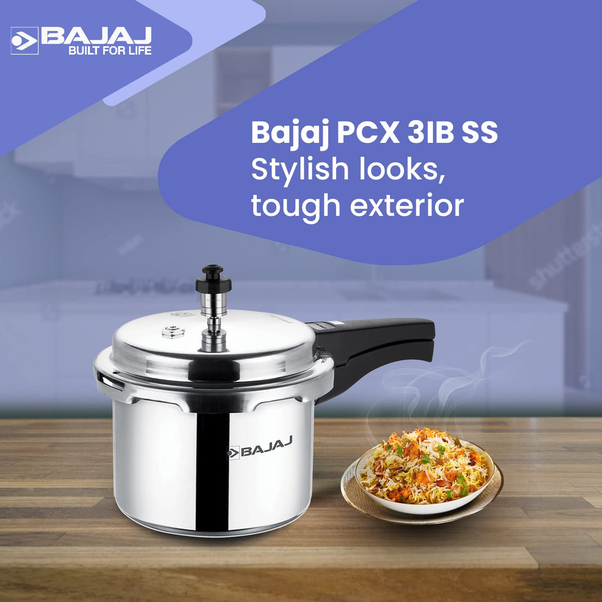 Outer Lid Stainless Steel Pressure Cooker