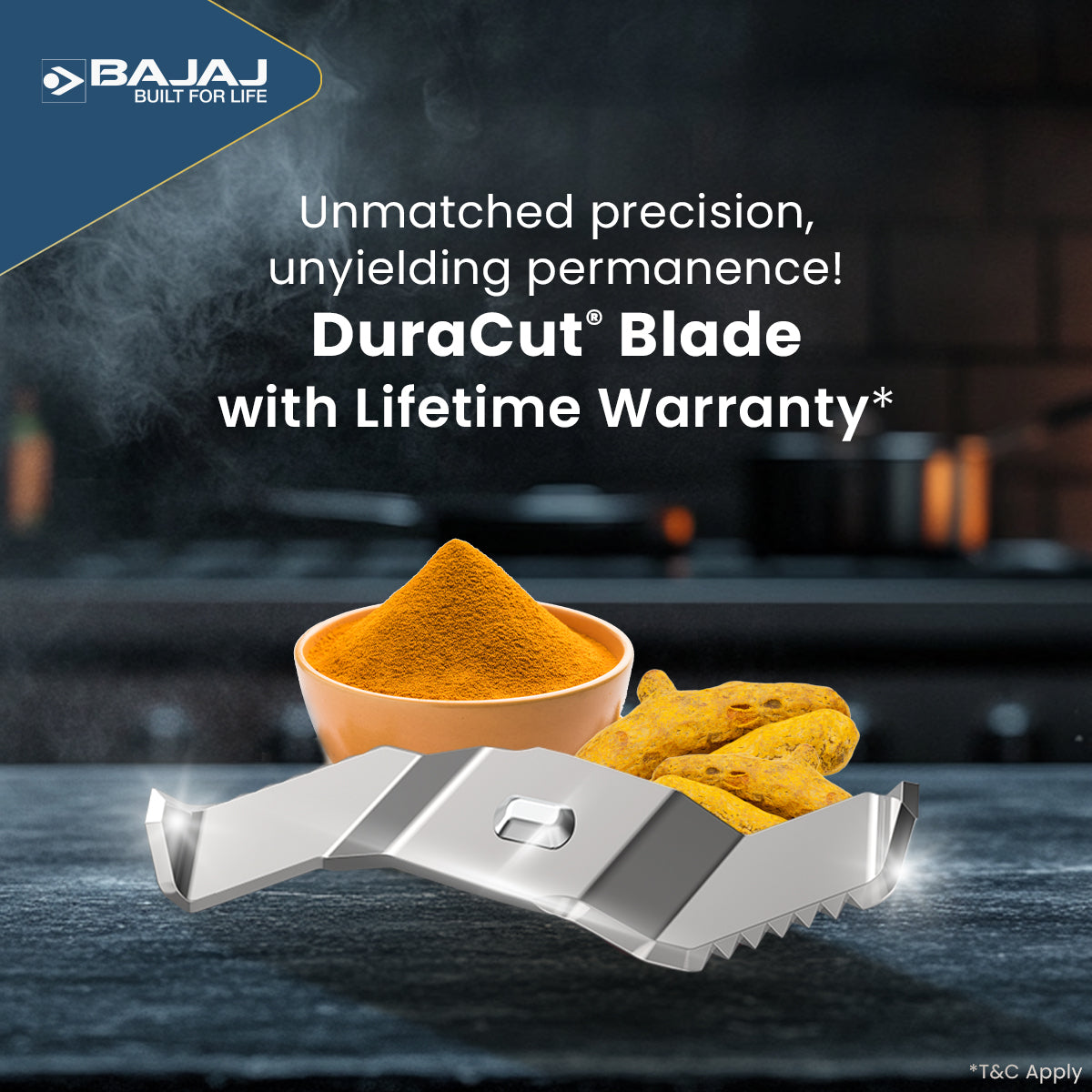 Bajaj Ninja Series PowerBlend 2 Jar 1000W Juicer Mixer Grinder